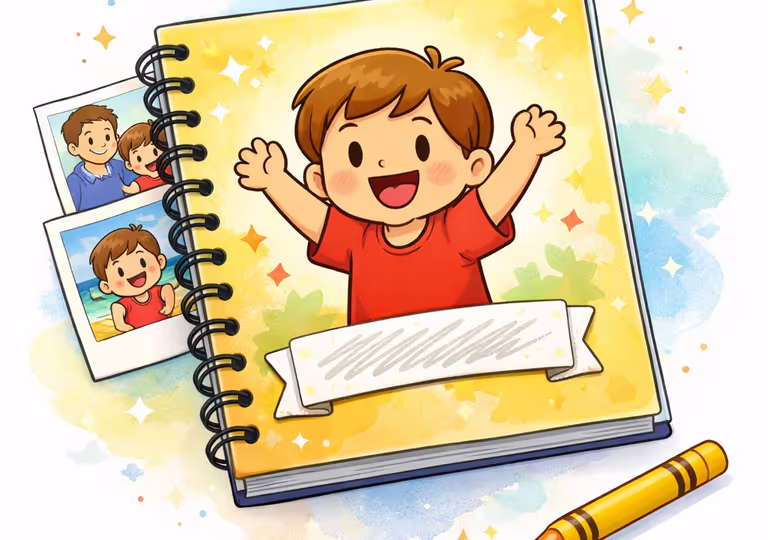 A MemoSketch made just for your child. From cover to cover
